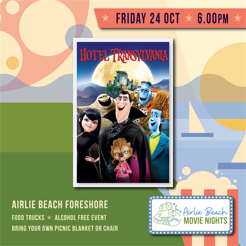 Airlie Beach Movie Night - Hotel Transylvania poster