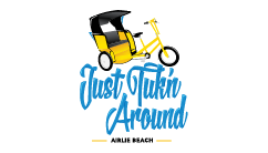 Just Tuk'n Around logo