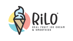 Rilo Real Fruit Ice Cream & Smoothies logo