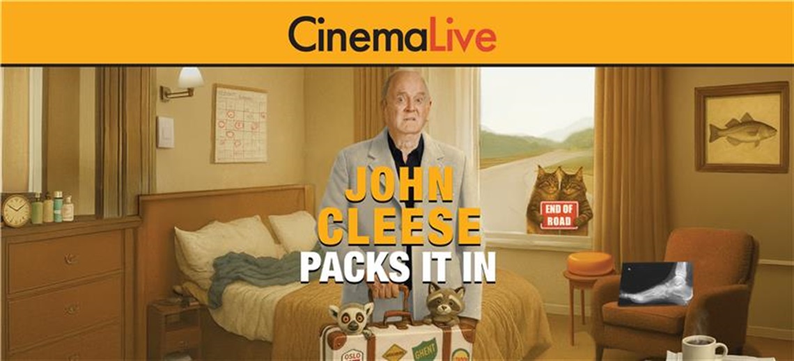 John Cleese Packs It In